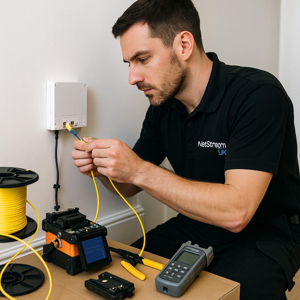 SnapNet HU fibre installation